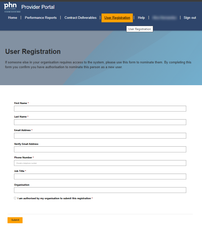 UserRegistration